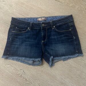 Paige Low Rise Denim Shorts